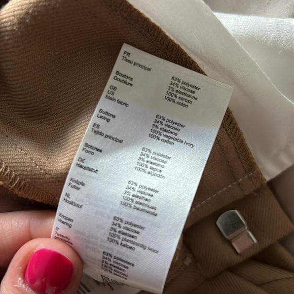 Tan Maje pantsuits - Picture 6 of 6